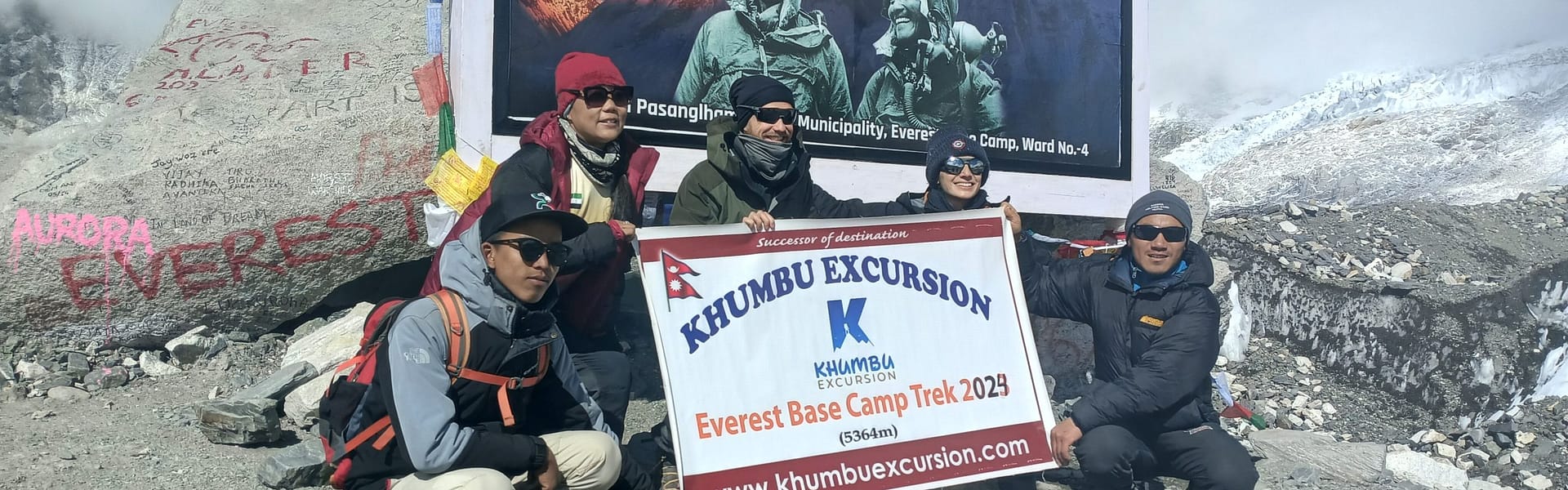 “Khumbu Excursion’s journey to Everest Base Camp follows the establishment of the new board  in the area.”