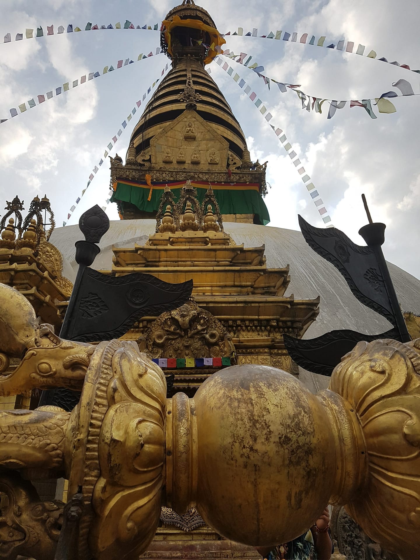 Famous Sightseeing Places in Kathmandu ,Swayambhunath Stupa and Boudhnath Stupa